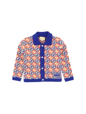 Gucci Kids Buttoned Long-Sleeved Cardigan