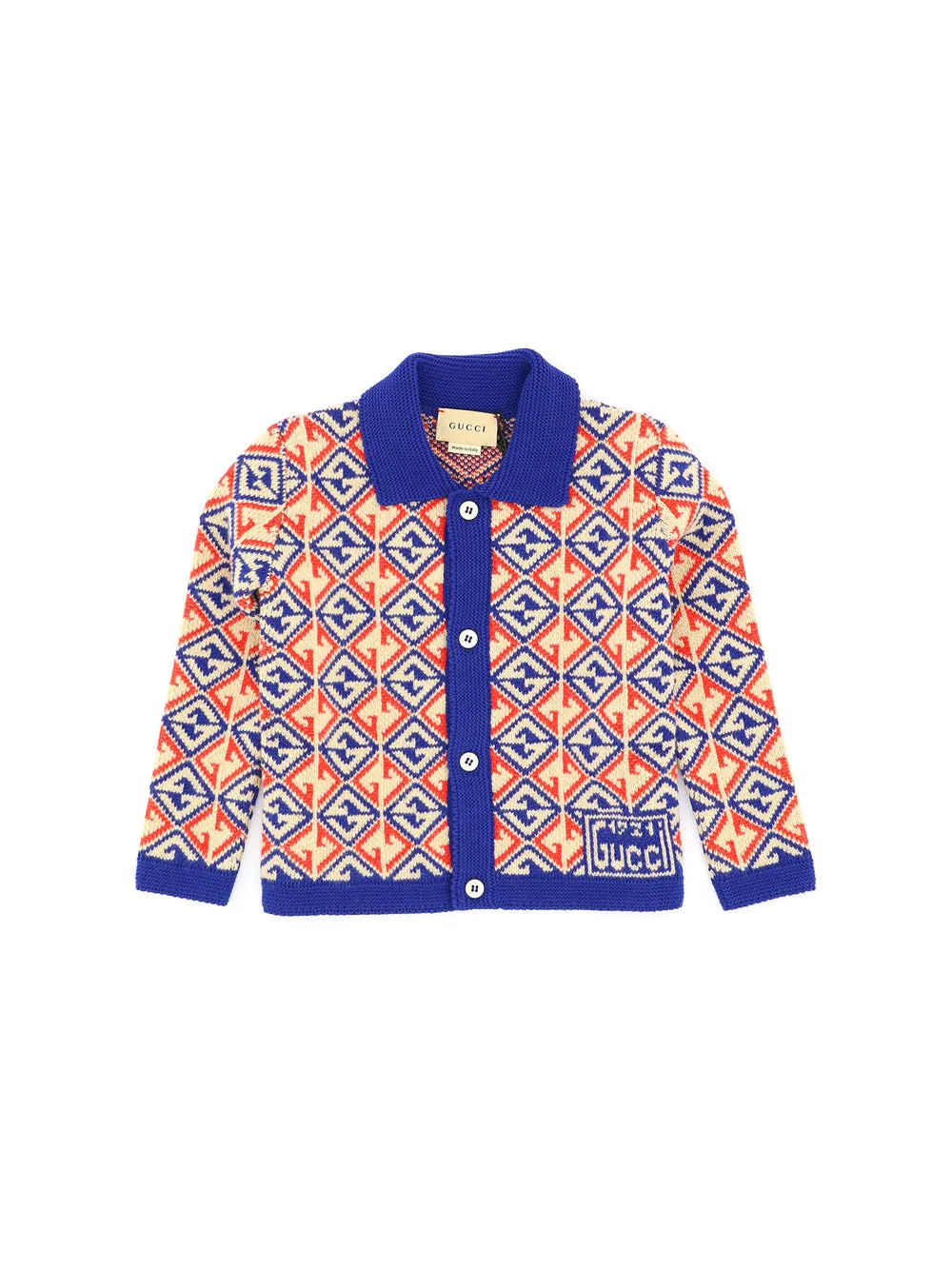 Gucci Kids Buttoned Long-Sleeved Cardigan