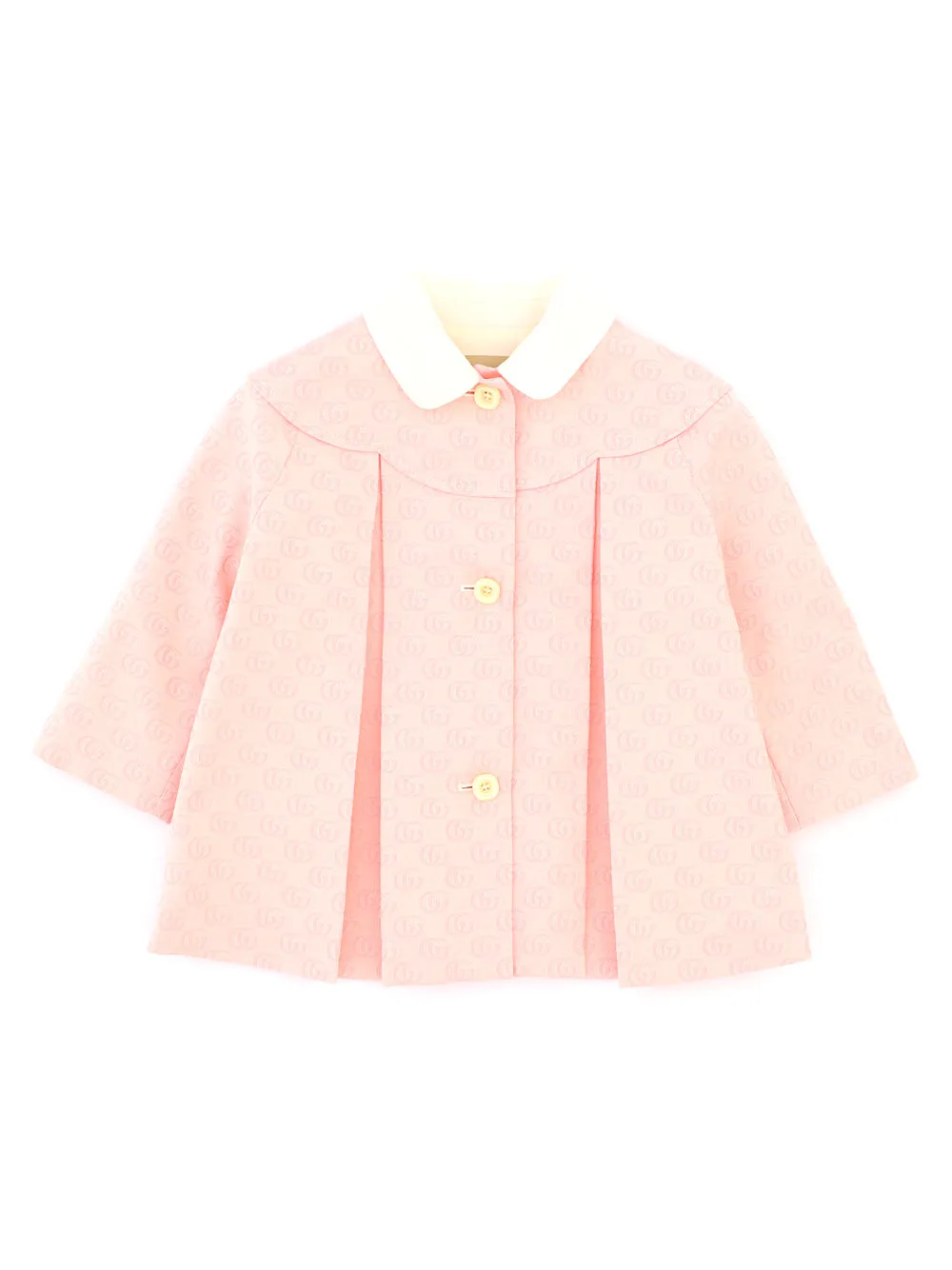 Gucci Kids Double G Long-Sleeved Coat