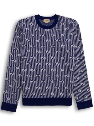 Gucci Kids GG Intarsia Sweater