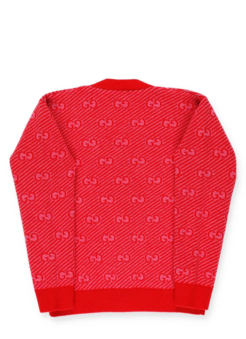 Gucci Kids GG Monogram V-Neck Cardigan
