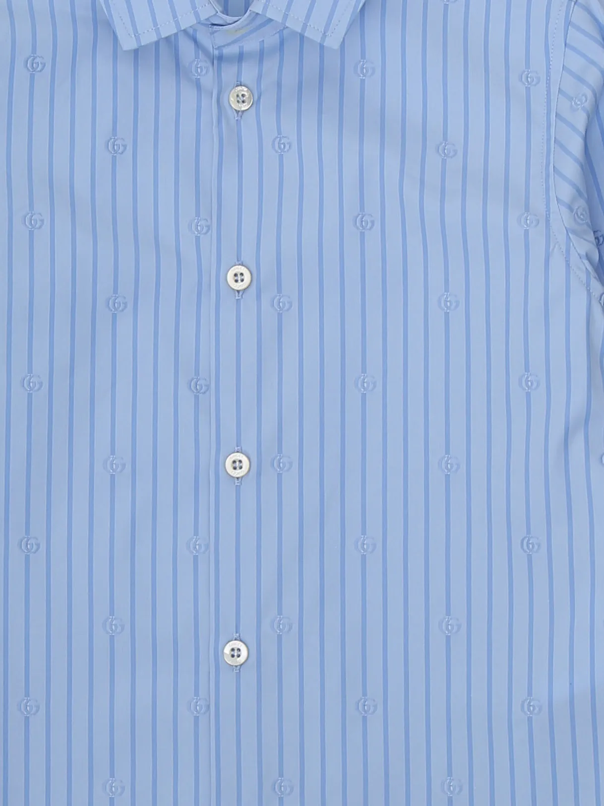Gucci Kids GG Stripe Shirt
