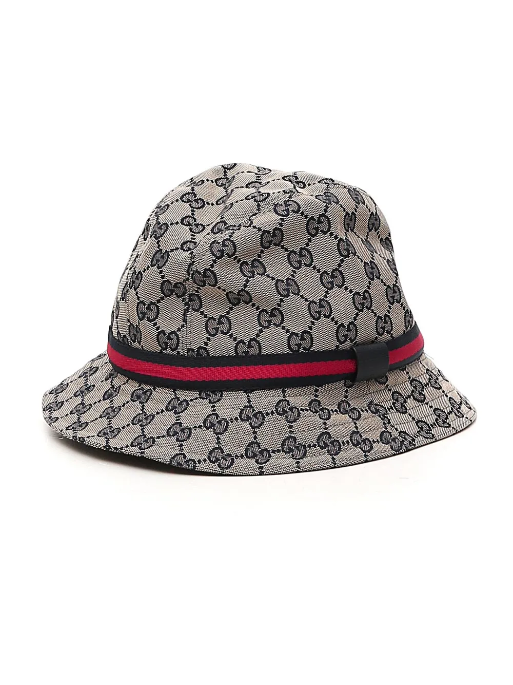 Gucci Kids GG Web Fedora Hat