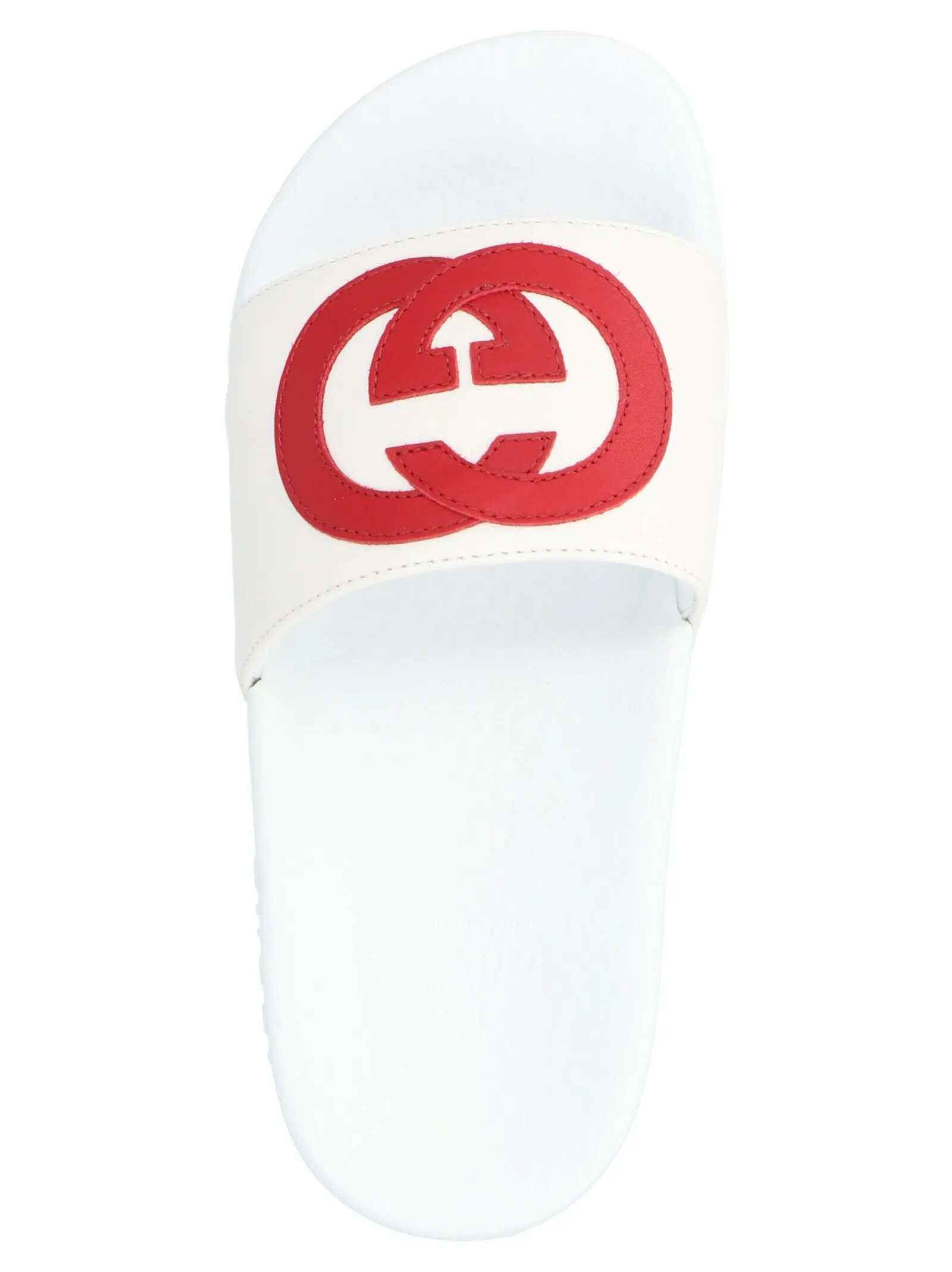 Gucci Kids Interlocking G Slide Sandals