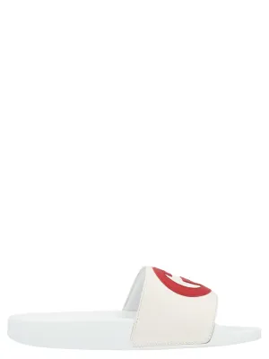 Gucci Kids Interlocking G Slide Sandals