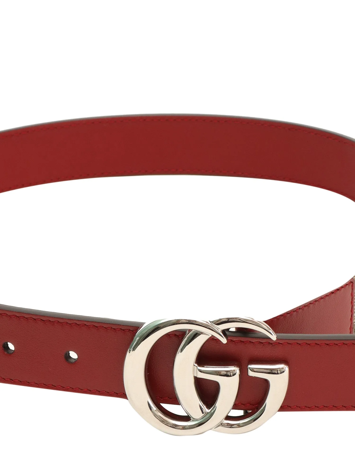 Gucci Kids Logo Plaque Belt