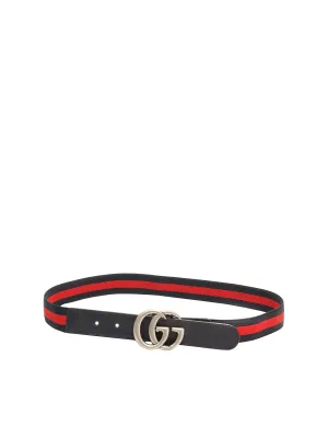 Gucci Kids Logo Plaque Belt