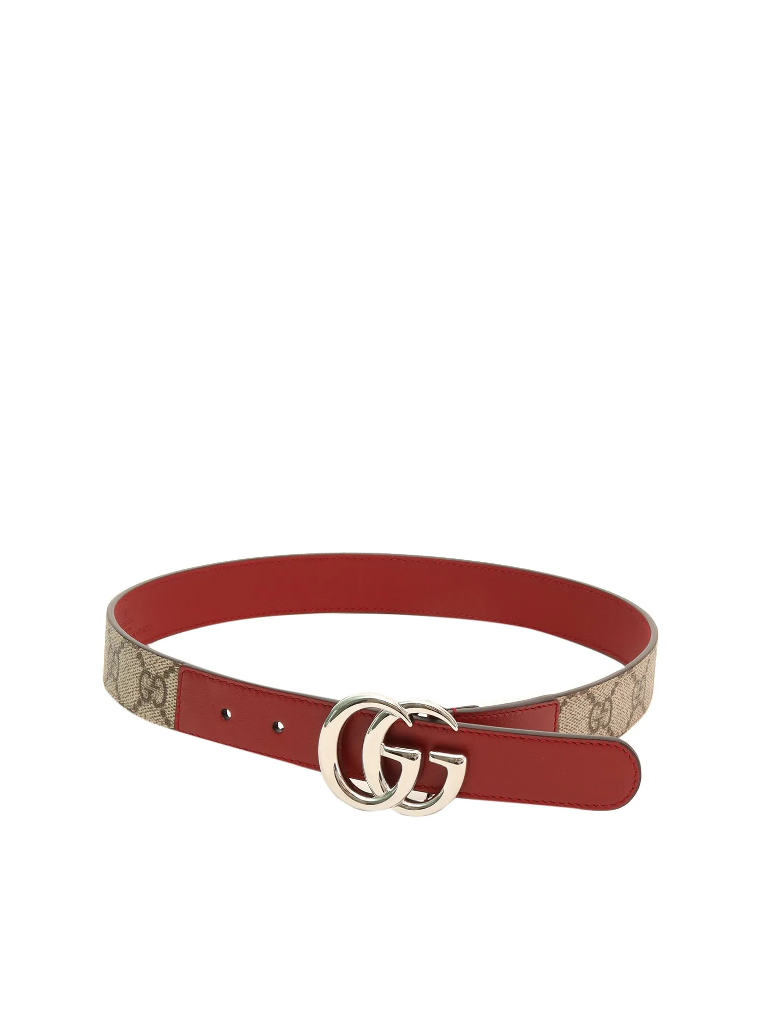 Gucci Kids Logo Plaque Belt