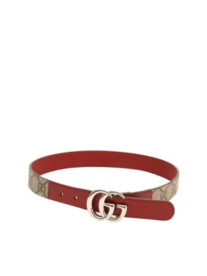 Gucci Kids Logo Plaque Belt
