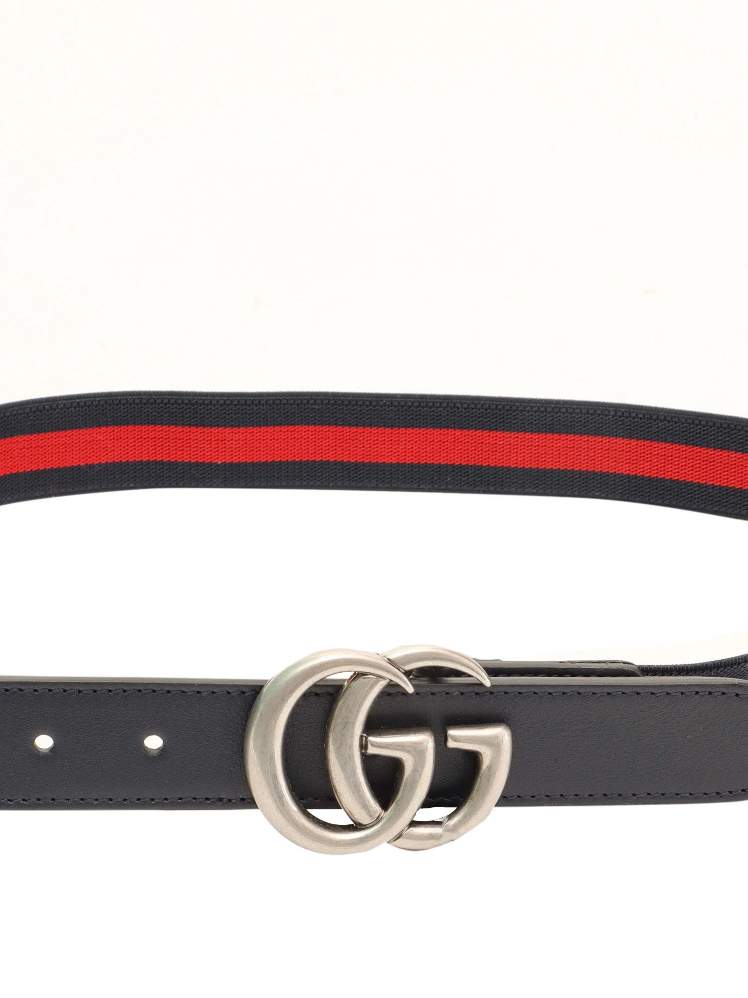 Gucci Kids Logo Plaque Belt