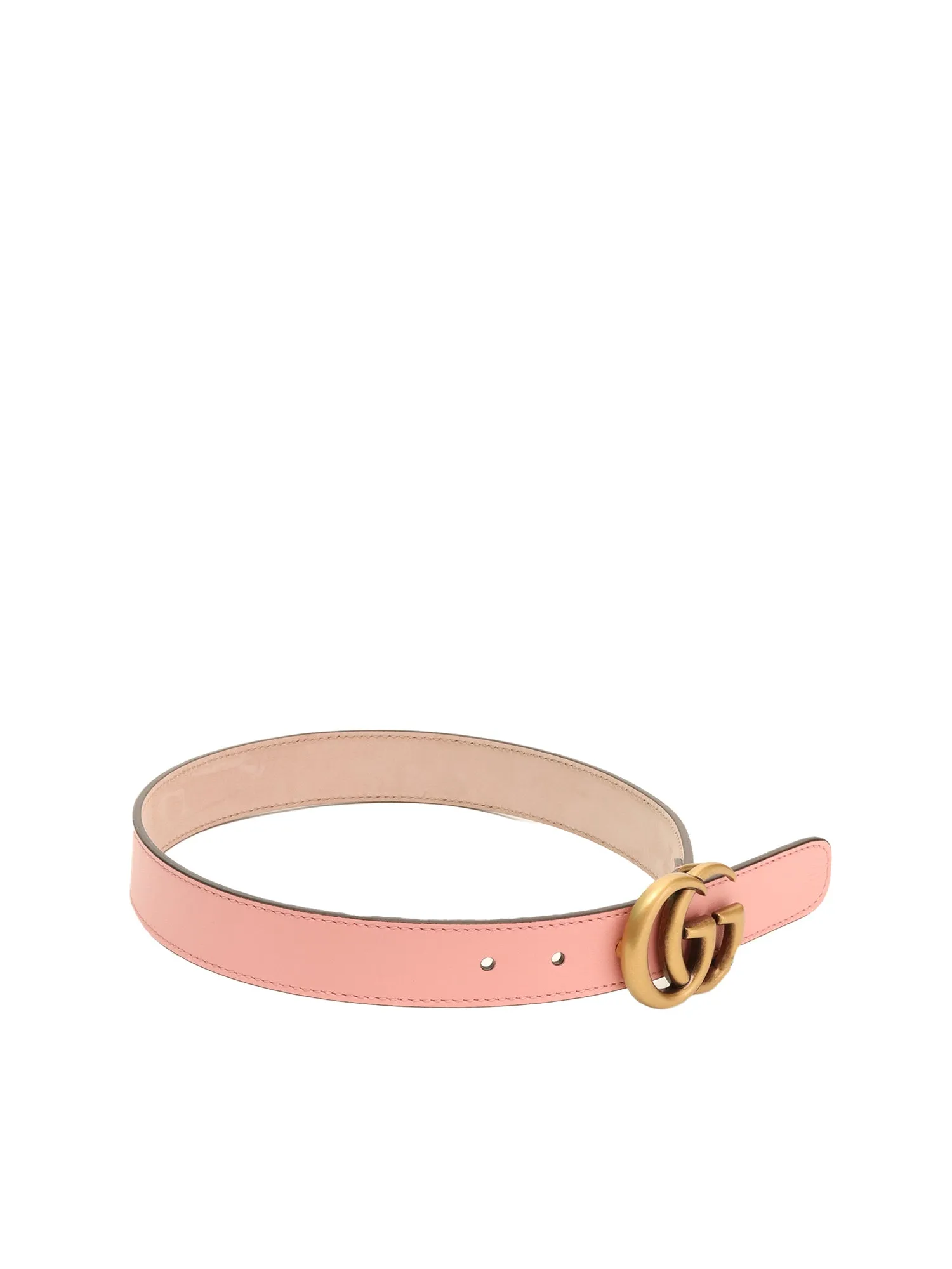 Gucci Kids Logo Plaque Buckle Belt