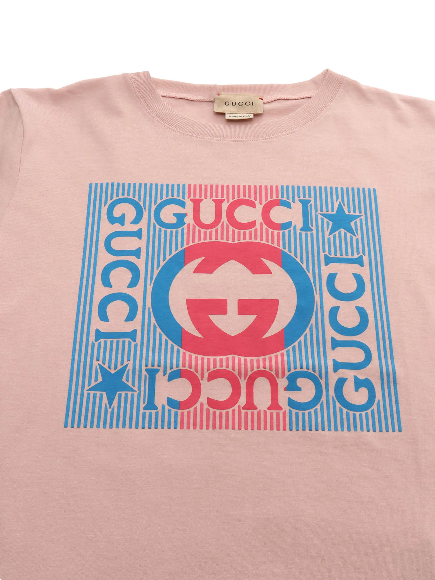 Gucci Kids Logo Printed Short-Sleeved T-Shirt