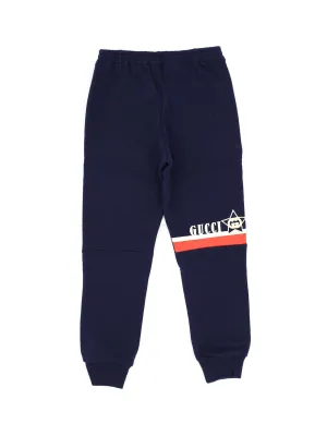 Gucci Kids Logo Printed Track Pants