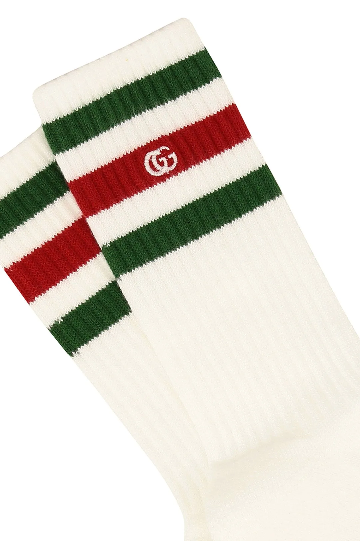 Gucci Kids Logo Stripe Socks