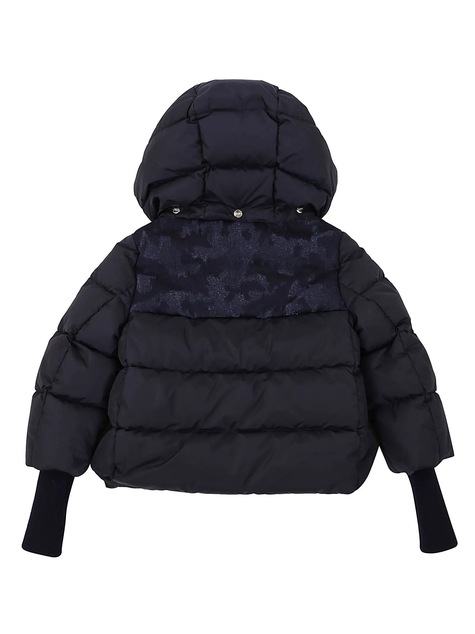 Herno Kids Elasticated Cuff Puffer Jacket