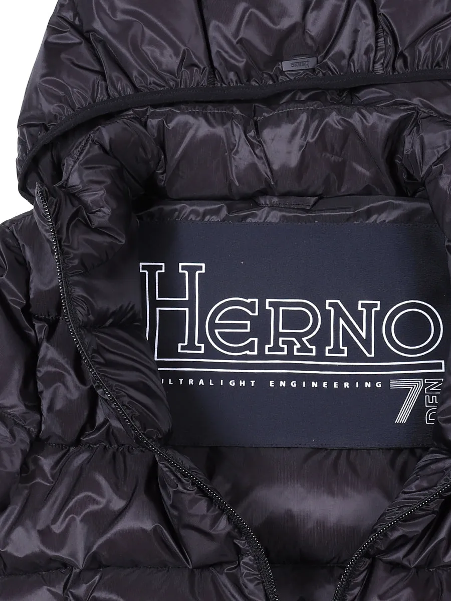 Herno Kids Hooded Puffer Jacket