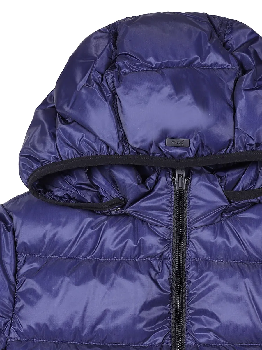 Herno Kids Hooded Puffer Jacket