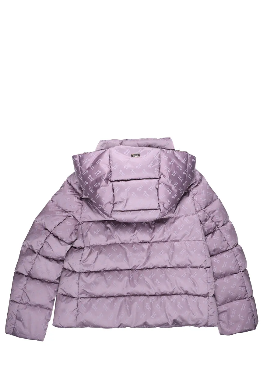 Herno Kids Hooded Puffer Jacket