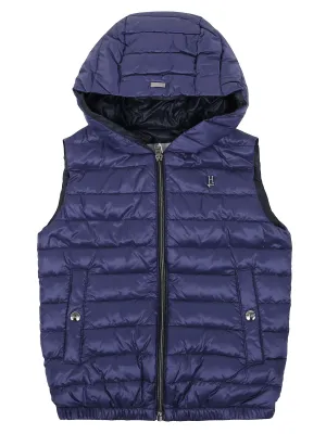 Herno Kids Logo Plaque Quilted Gilet