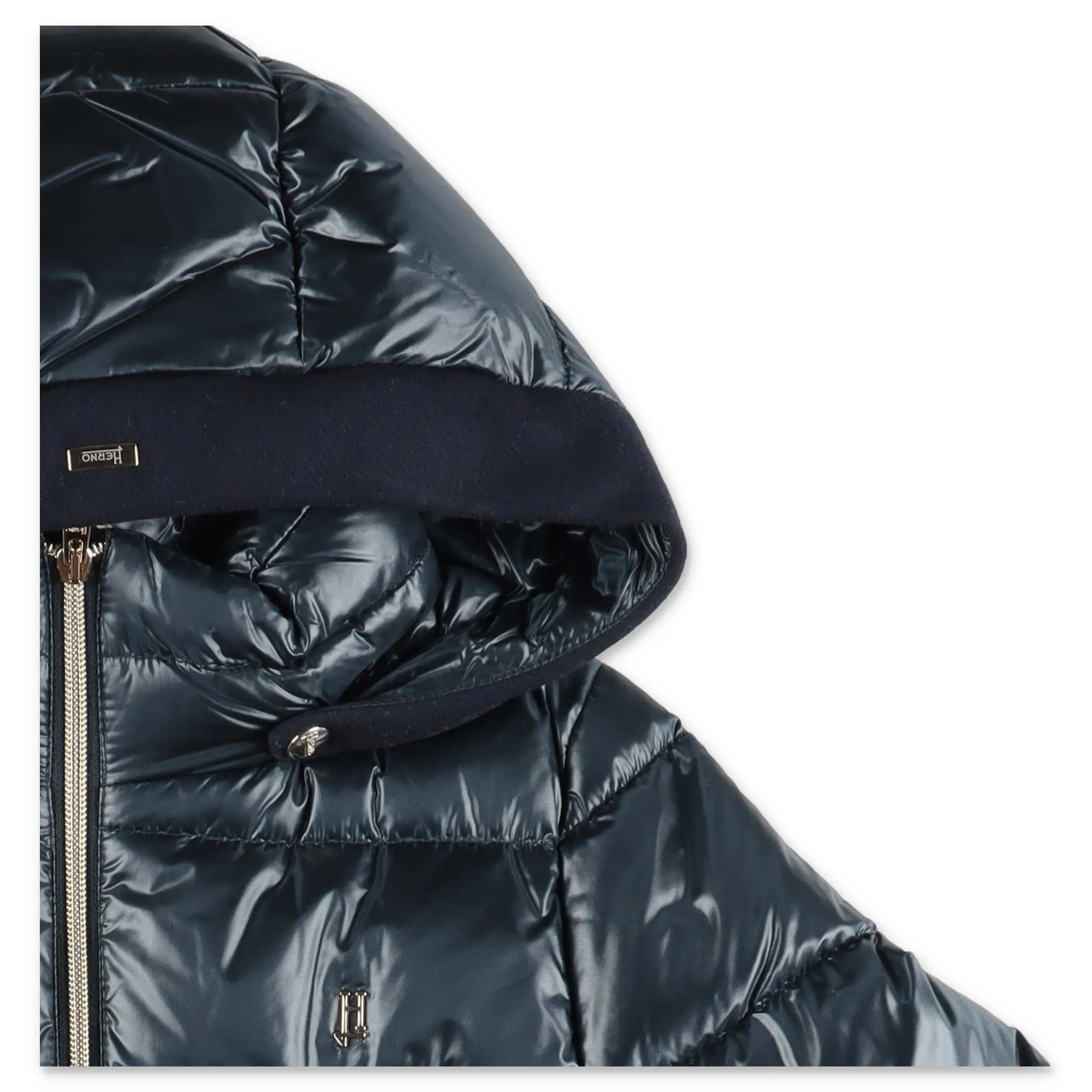 Herno Kids Padded Hooded Coat