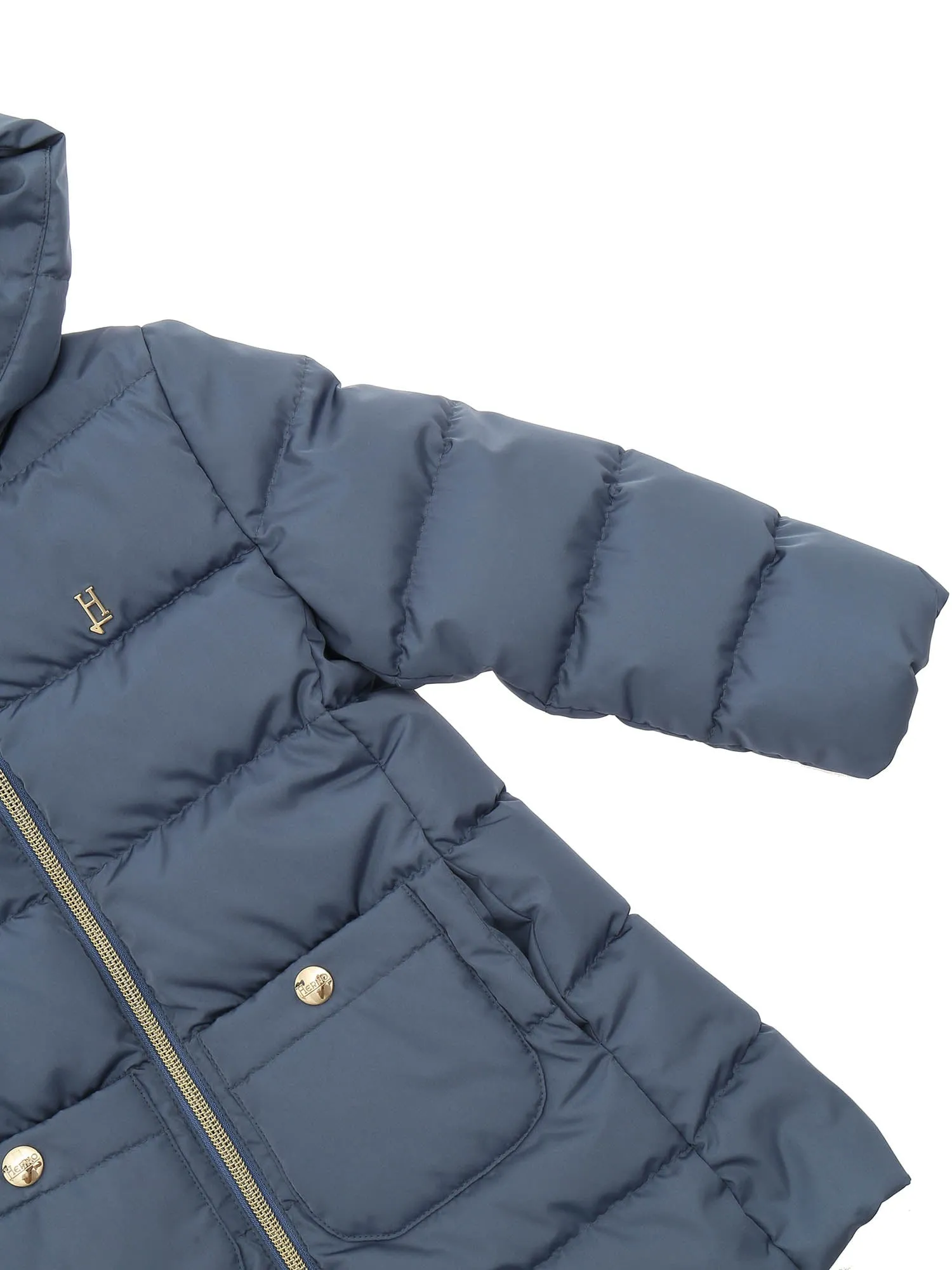 Herno Kids Padded Hooded Jacket