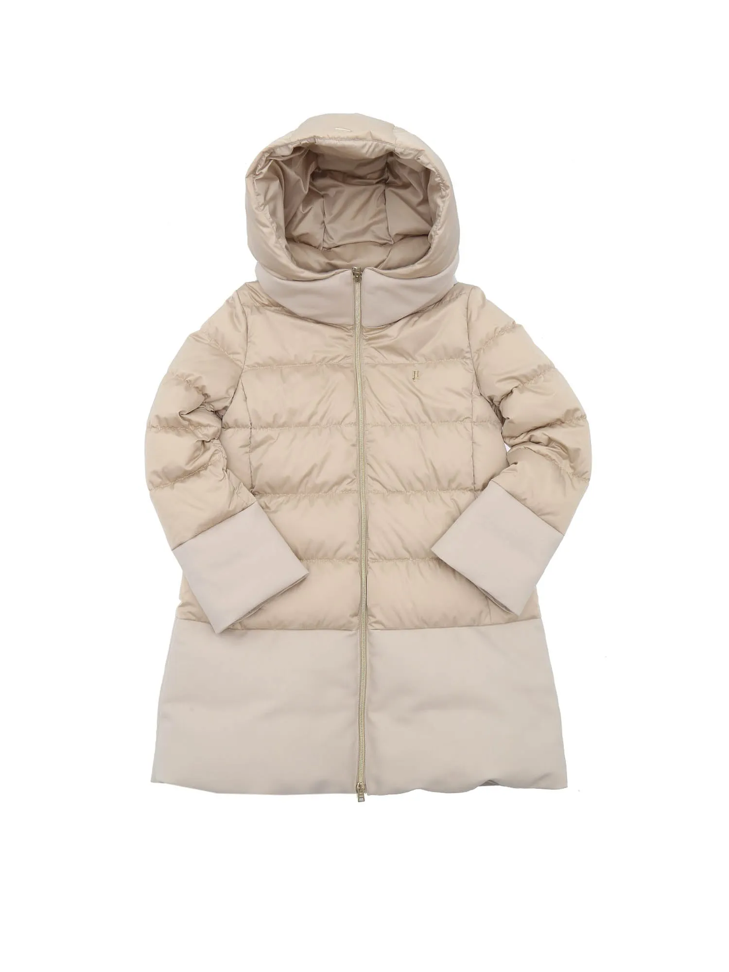 Herno Kids Quilted Hooded Coat