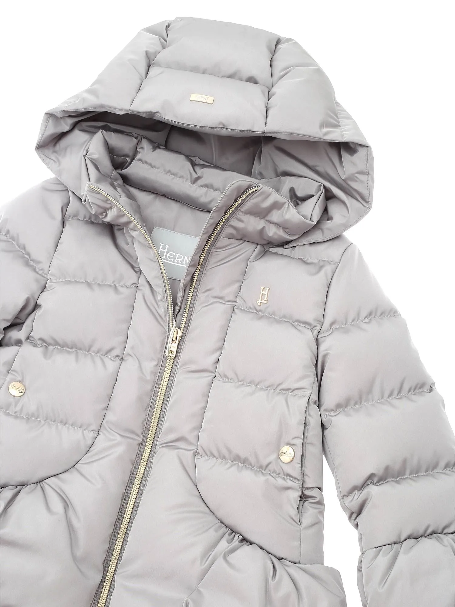 Herno Kids Ruffled Padded Jacket
