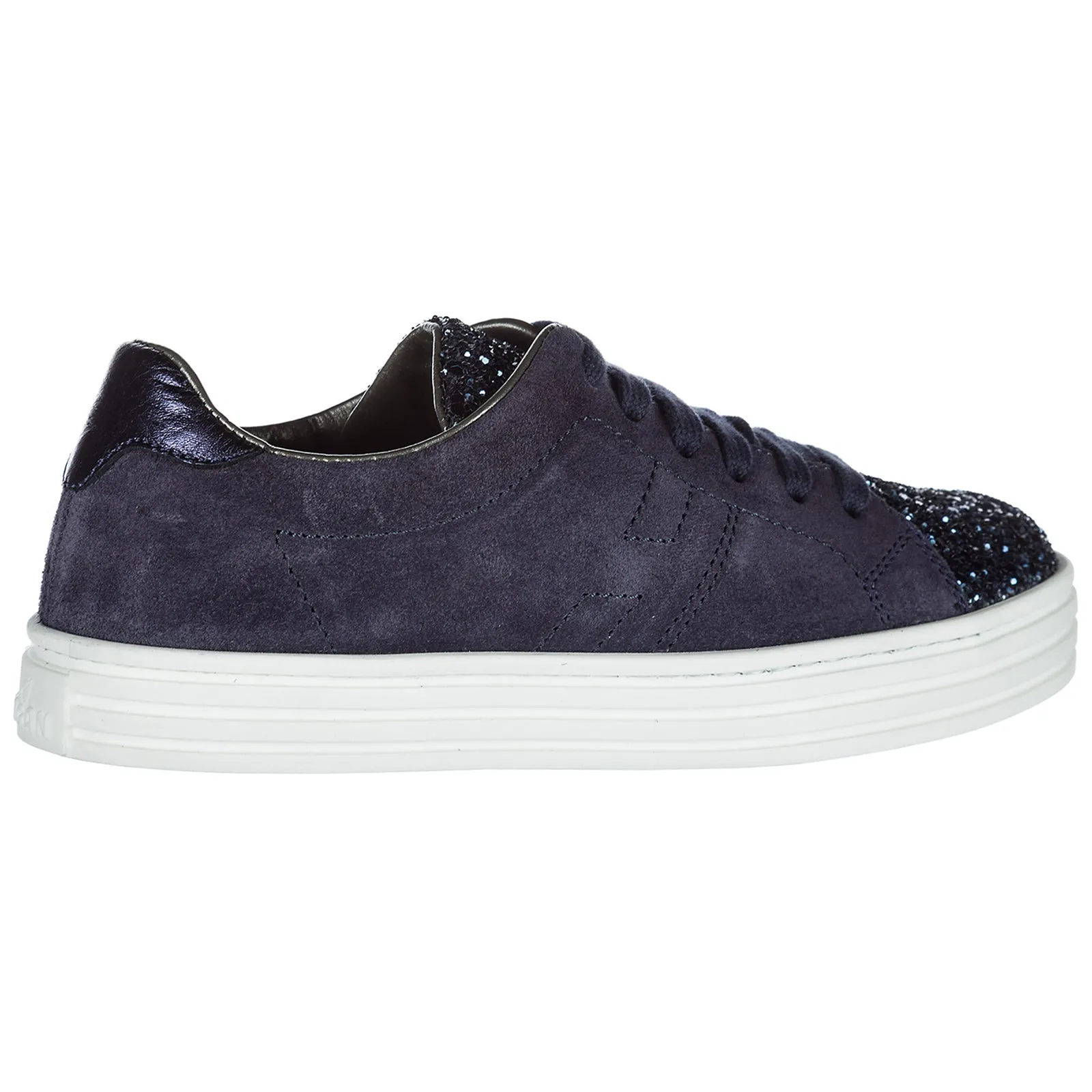 Hogan Kids Glittered Low-Top Sneakers