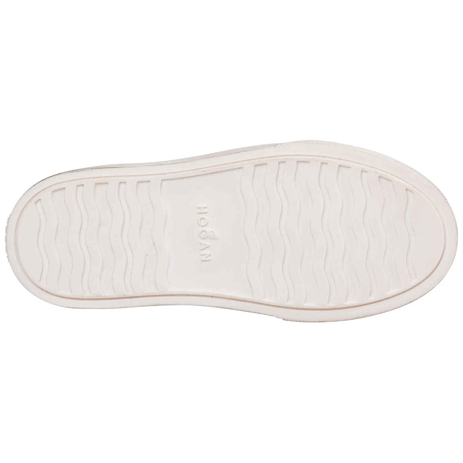 Hogan Kids Lace-Up High-Top Sneakers