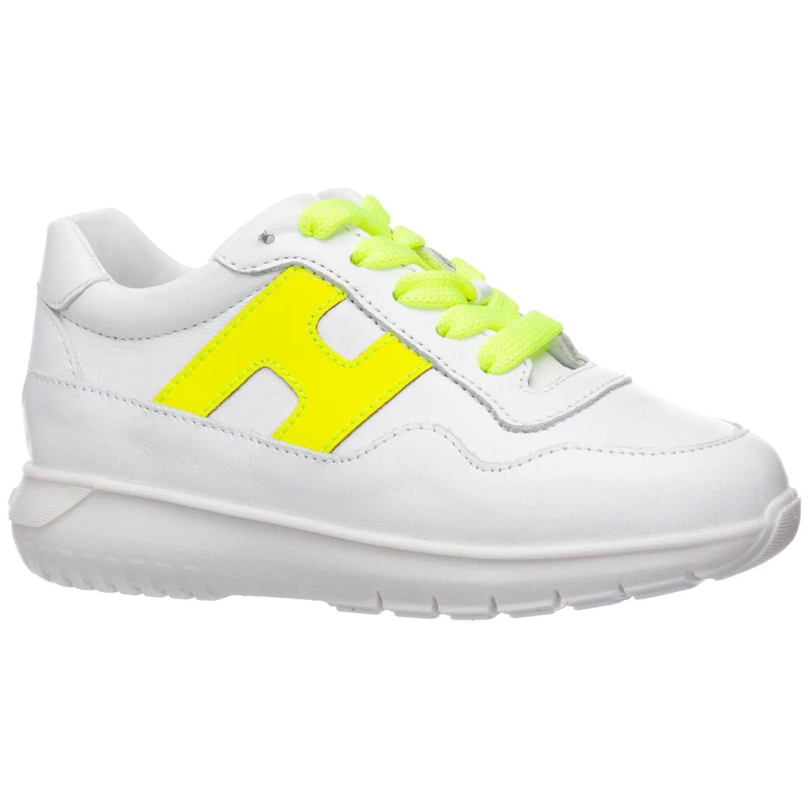 Hogan Kids Logo Detailed Sneakers