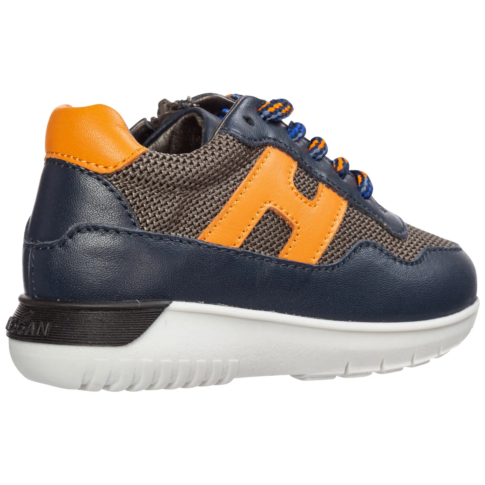 Hogan Kids Logo Detailed Sneakers