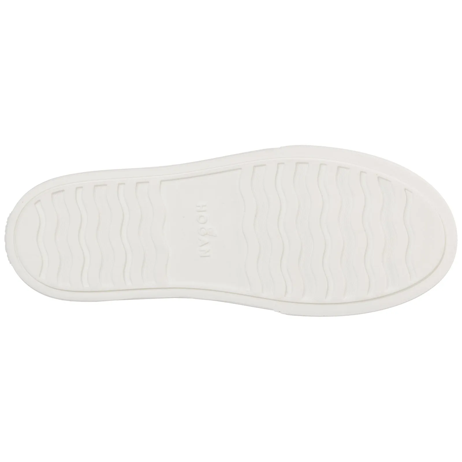 Hogan Kids Logo Stitched Sneakers