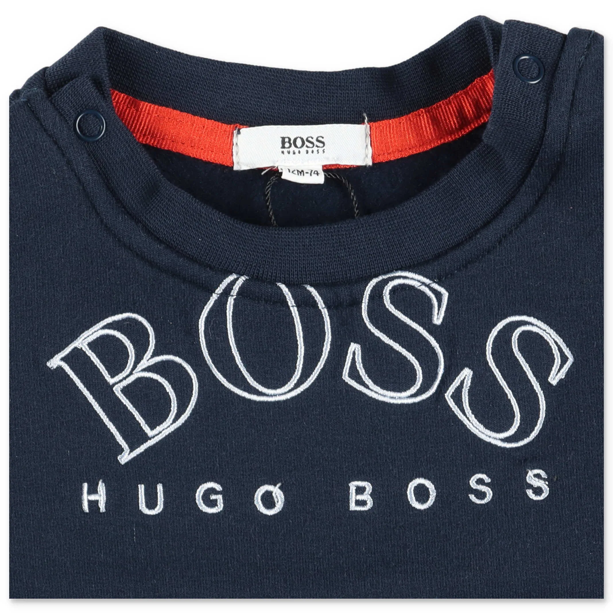 Hugo Boss Kids Logo Embroidered Sweatshirt