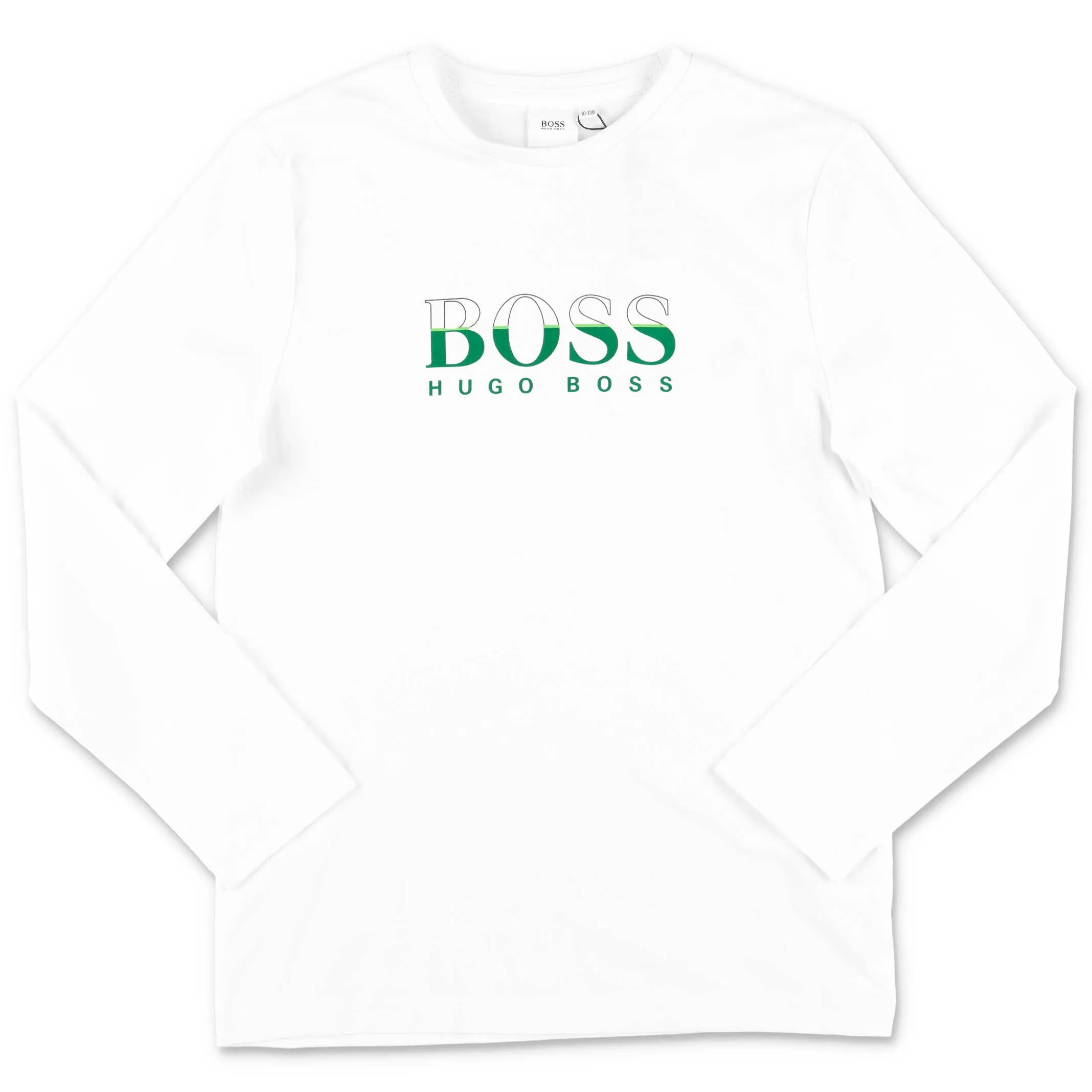 Hugo Boss Kids Logo Printed Long Sleeve T-Shirt