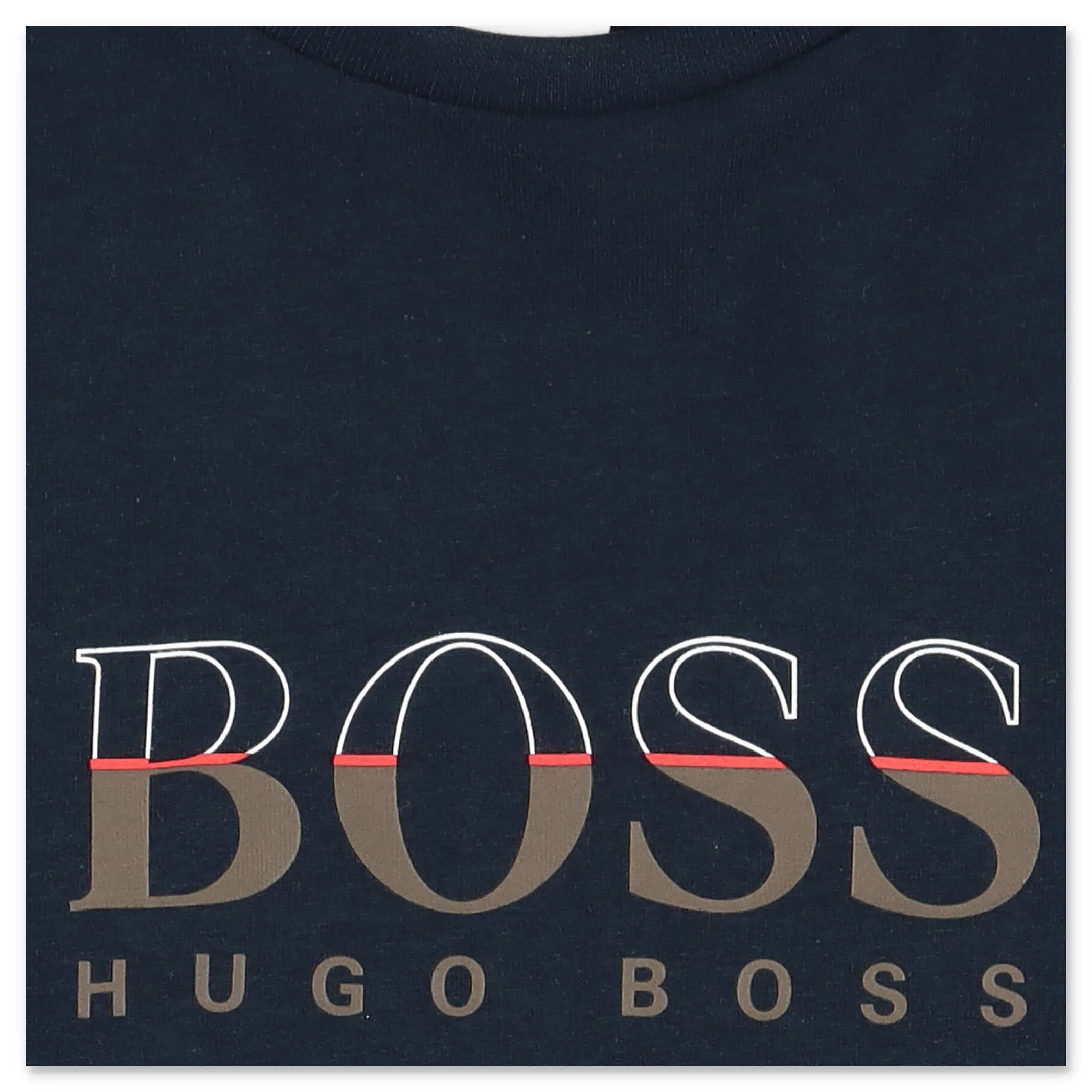 Hugo Boss Kids Logo Printed Long Sleeve T-Shirt
