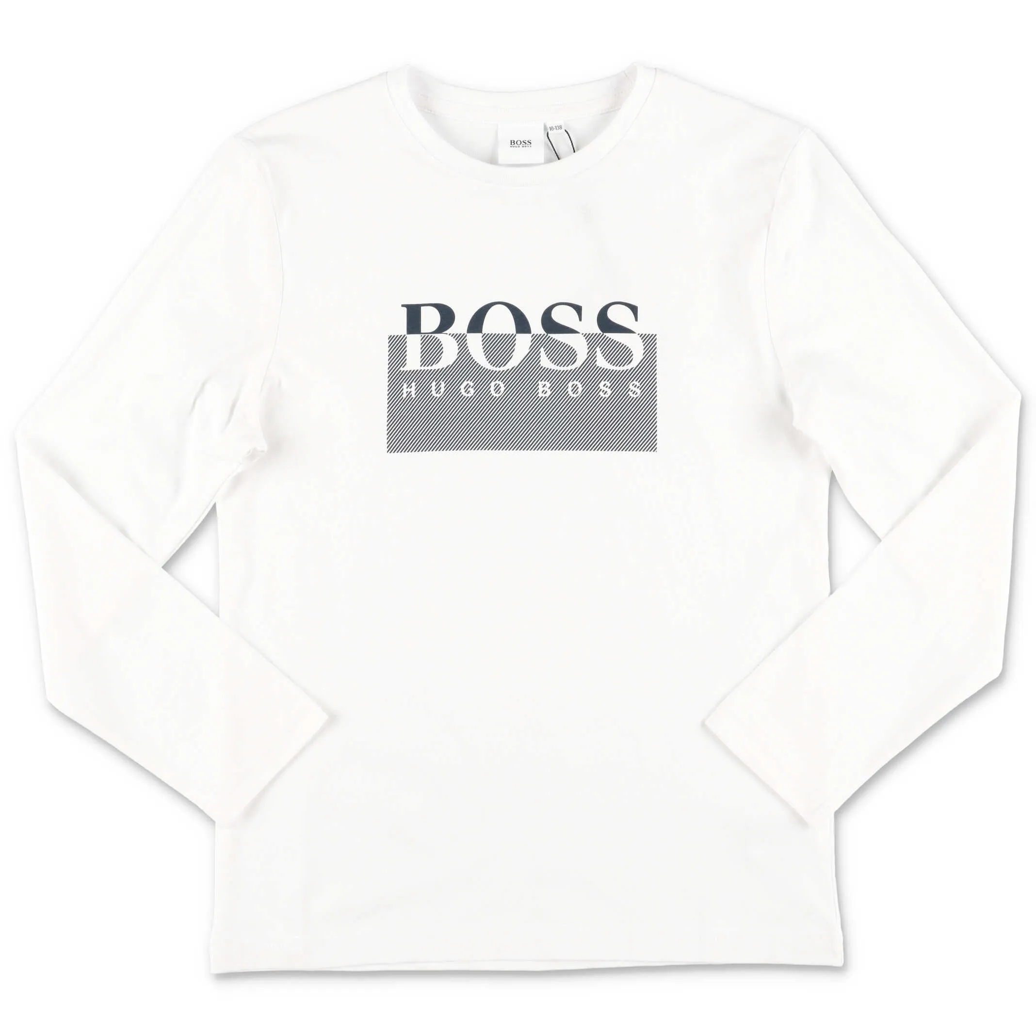 Hugo Boss Kids Logo Printed Long Sleeve T-Shirt