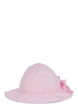 Il Gufo Bow Embellished Bucket Hat