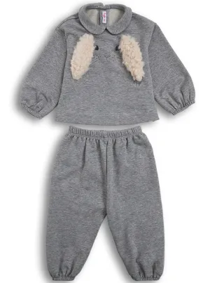 Il Gufo Bunny Embroidered Tracksuit
