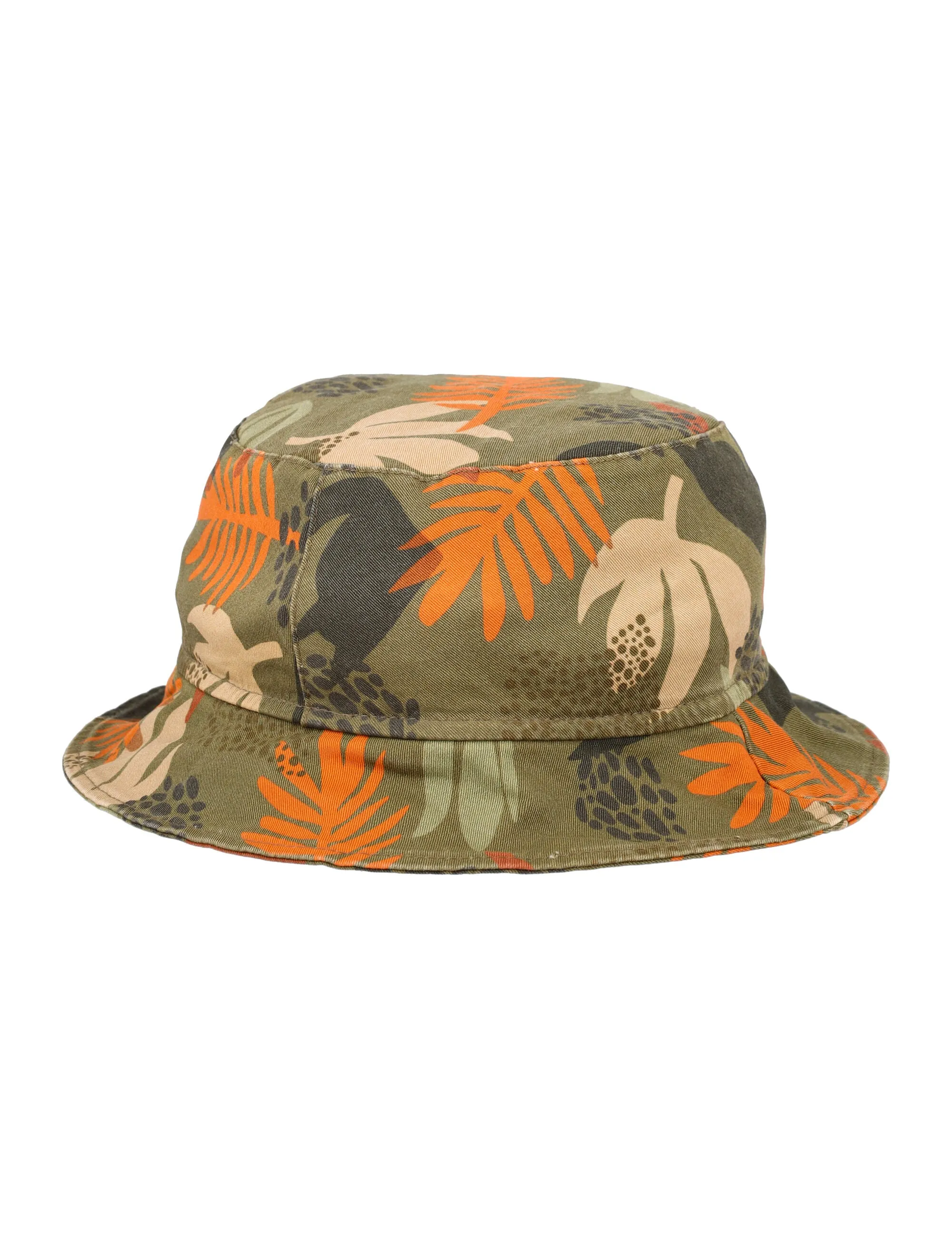 Il Gufo Camouflage Pattern Bucket Hat