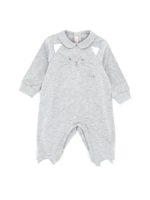 Il Gufo Cat Embroidered Long Sleeved Tracksuit