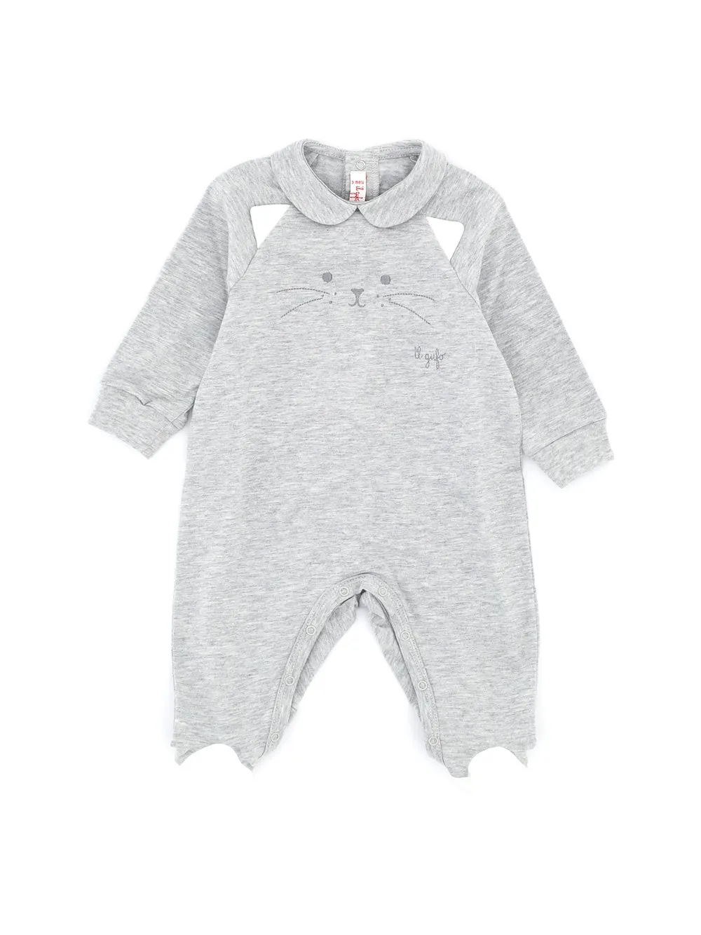 Il Gufo Cat Embroidered Long Sleeved Tracksuit