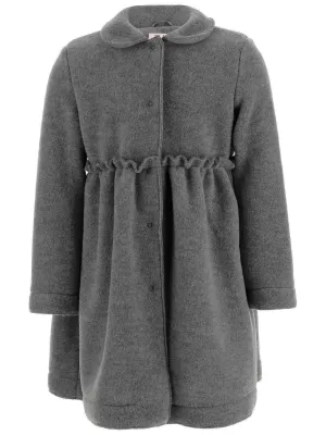 Il Gufo Felted Flared Coat