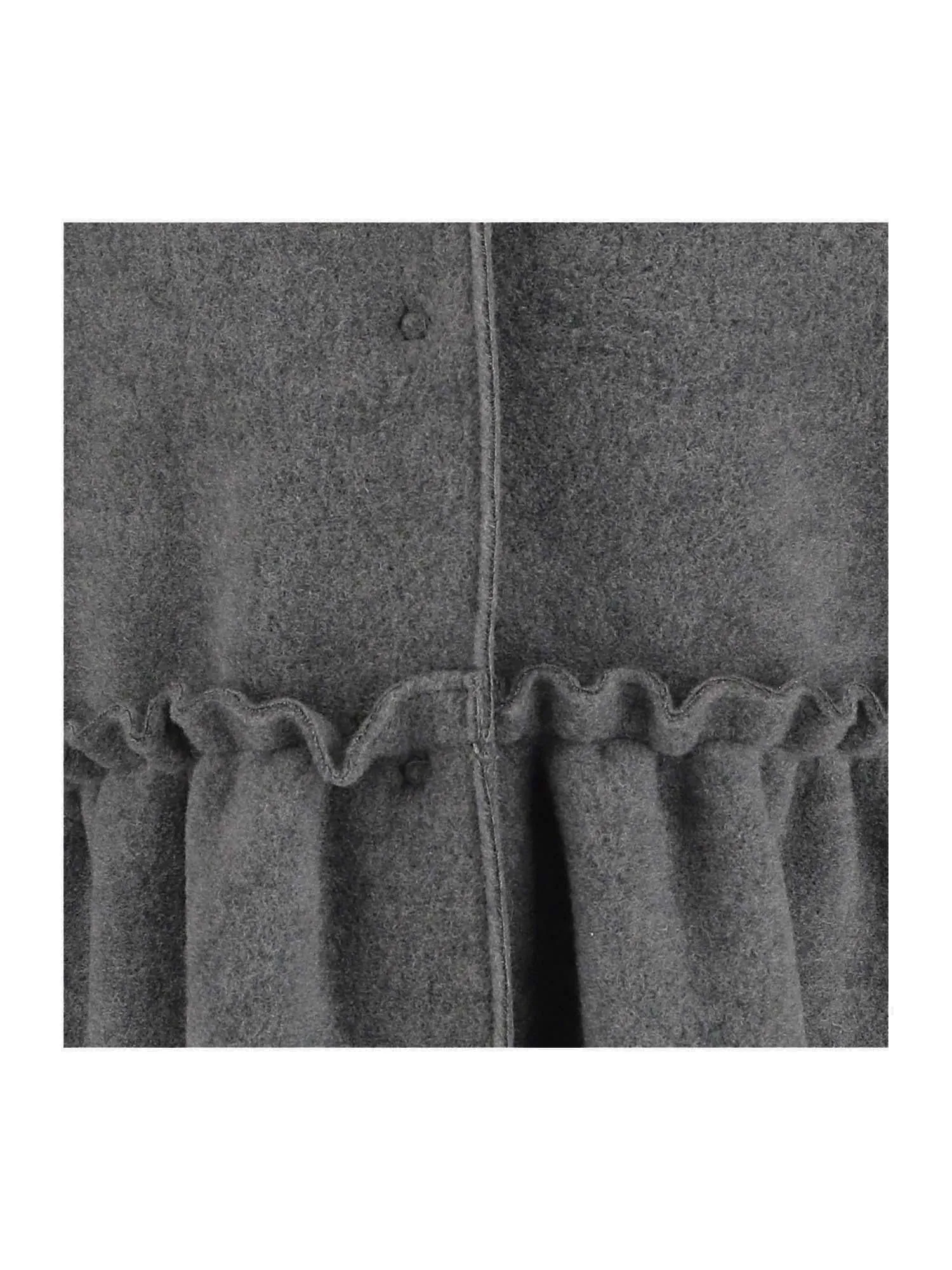 Il Gufo Felted Flared Coat