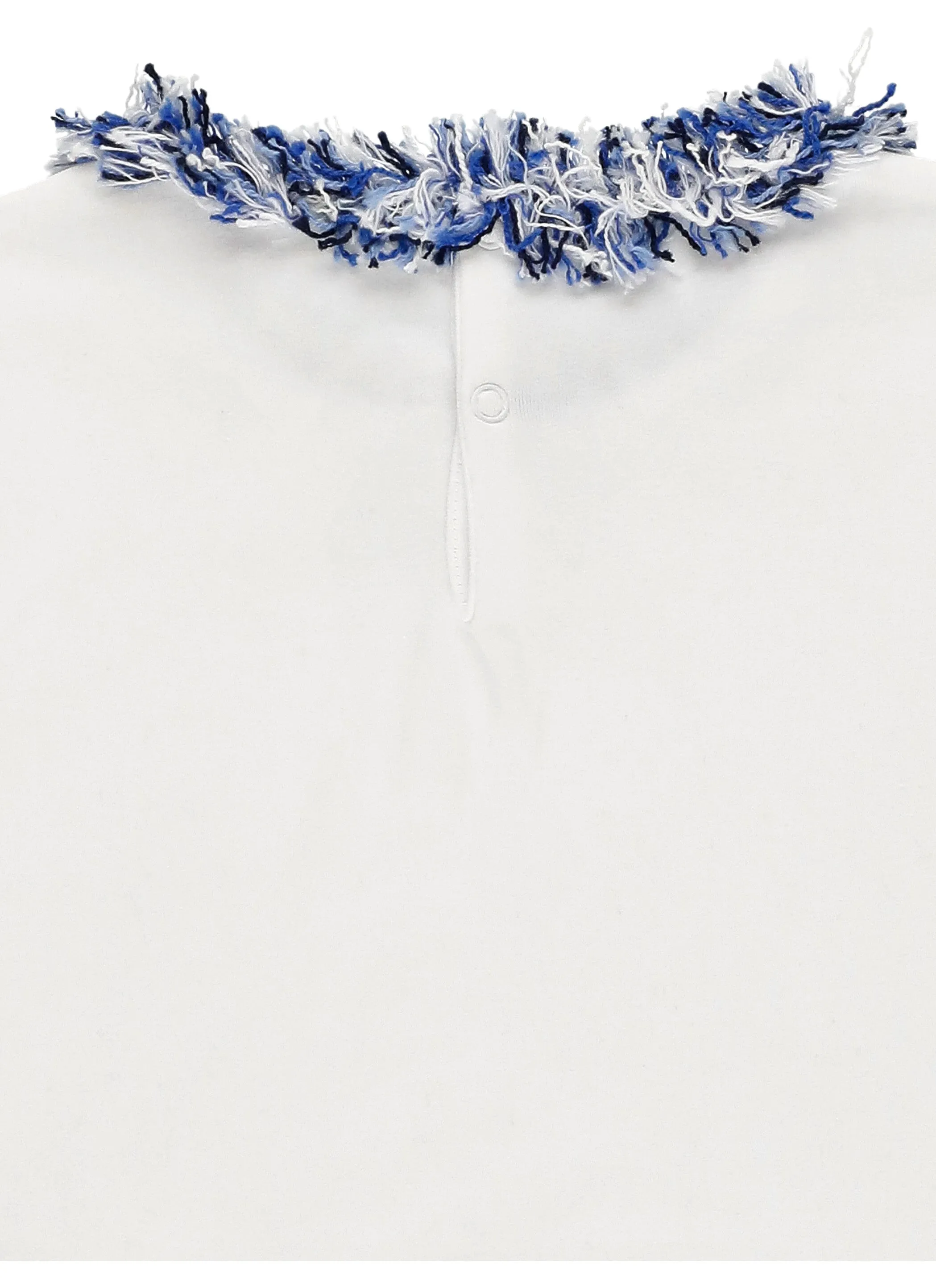 Il Gufo Fringe Detailed Short-Sleeved T-Shirt