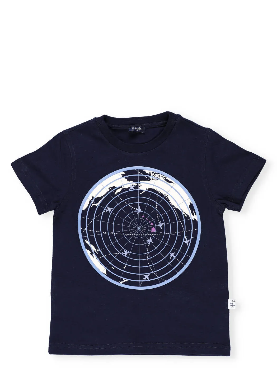 Il Gufo Graphic Print Crewneck T-Shirt