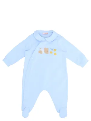Il Gufo Logo Embroidered Long-Sleeved Suit