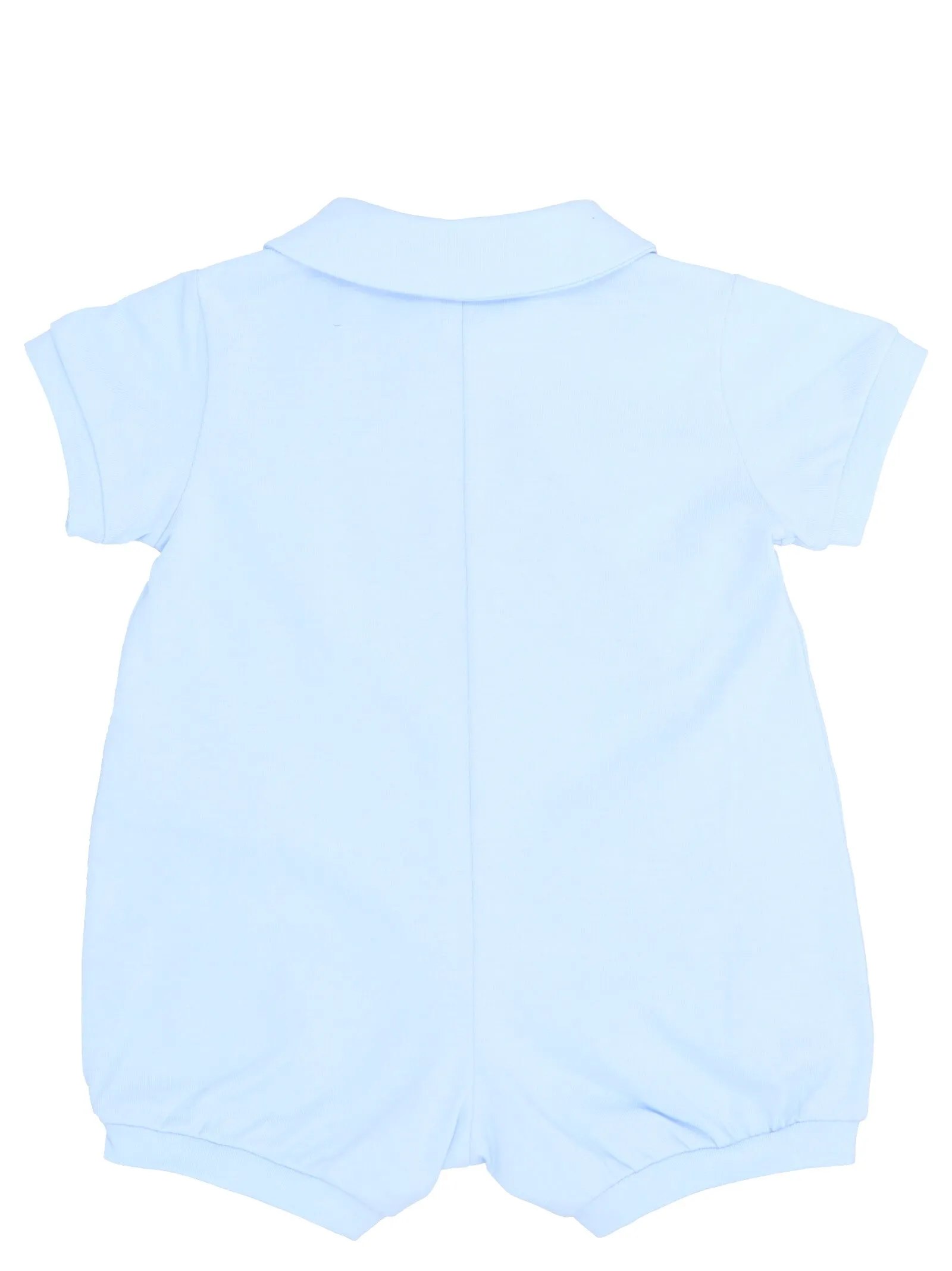 Il Gufo Logo Embroidered Short-Sleeved Shorties
