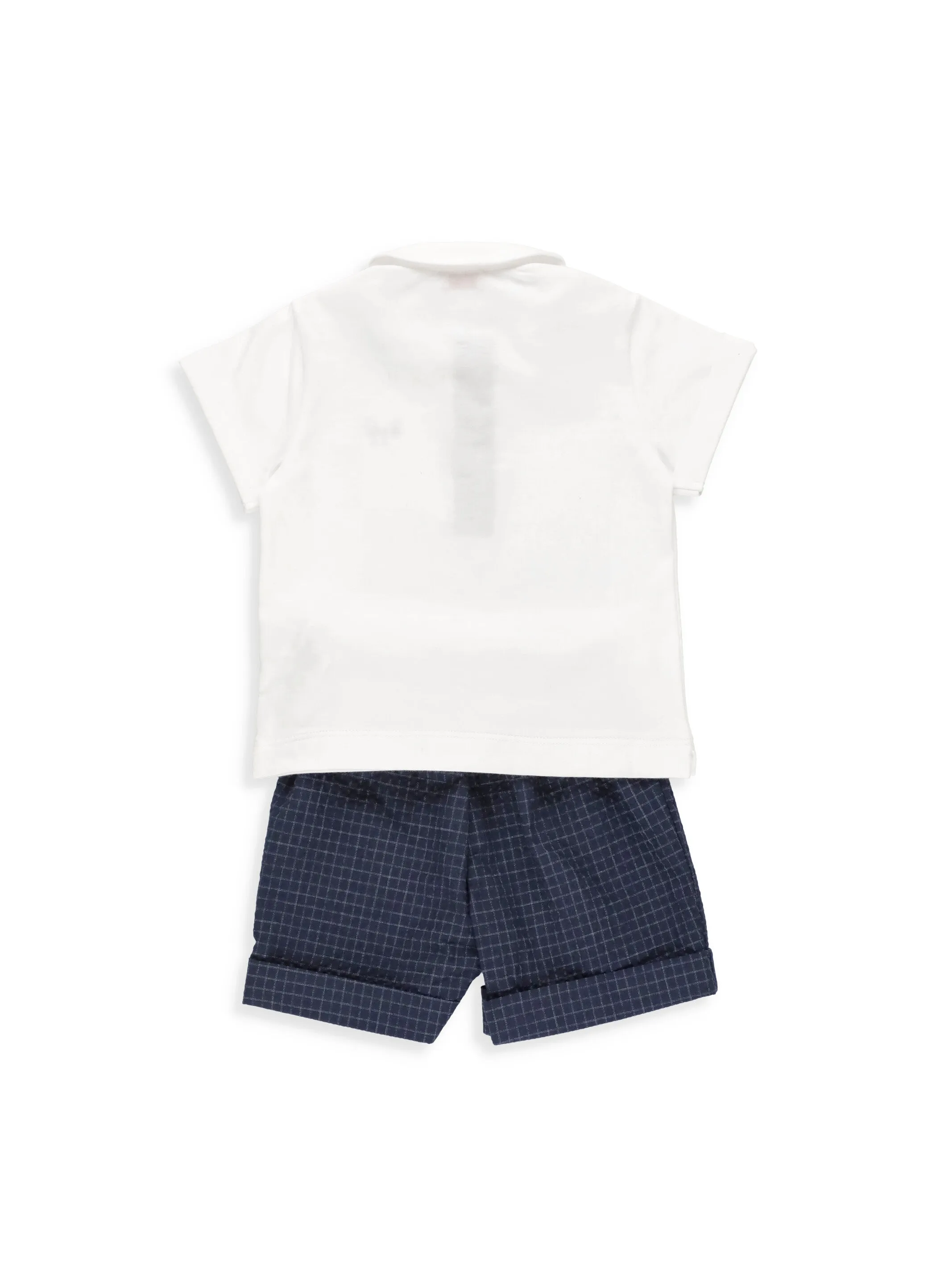 Il Gufo Logo Embroidered Two-Piece Suit