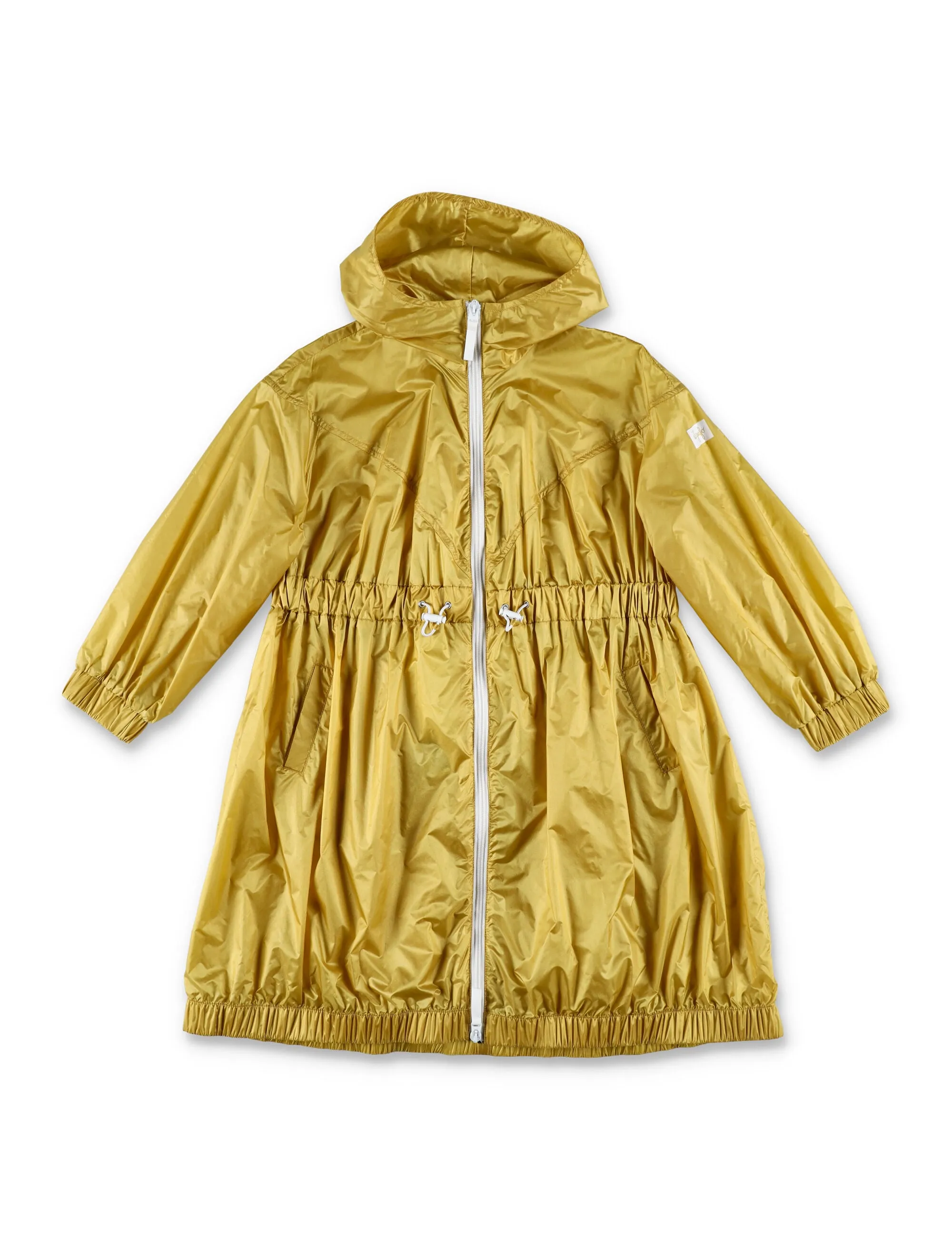 Il Gufo Logo Printed Long-Sleeved Coat
