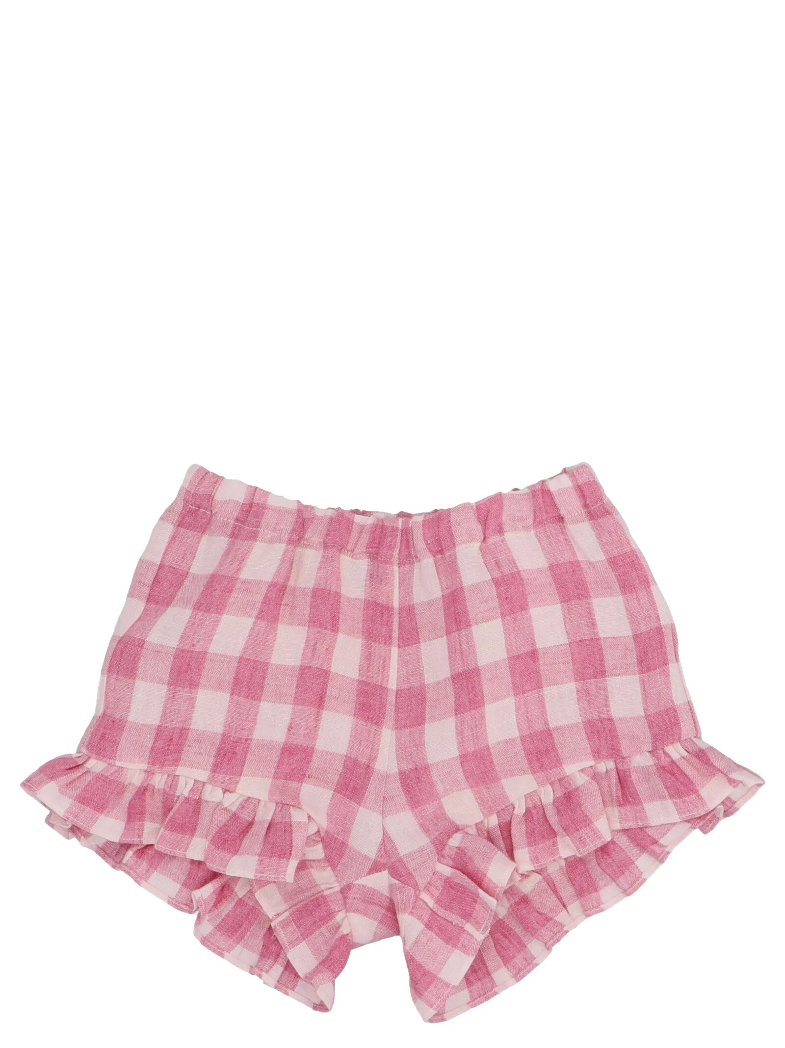 Il Gufo Ruffled Trim Short Set